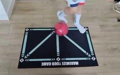 Utrolig hvor mye bedre koordinasjon sønnen min har fått. Han syns øvelsene er gøy og vil trene mer selv.